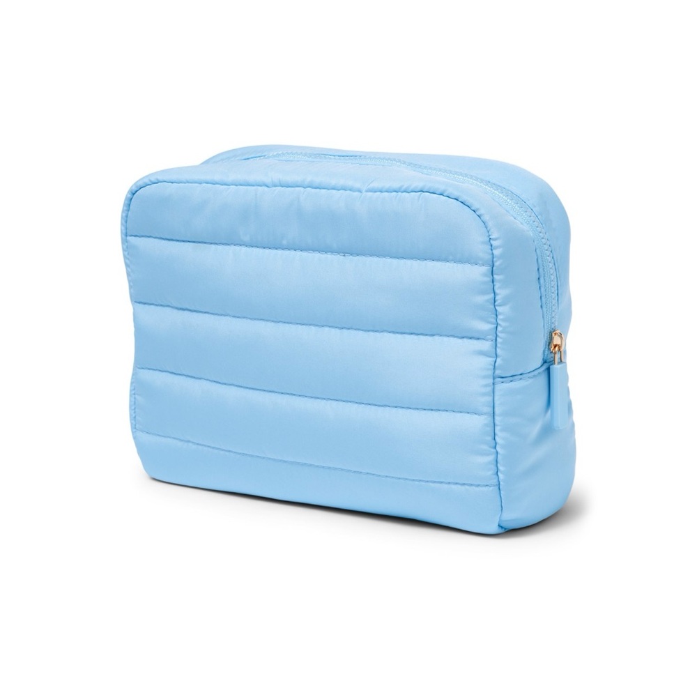 🩵✨ NEW! Ulta Beauty Sky Blue Quilted Cosmetic Case